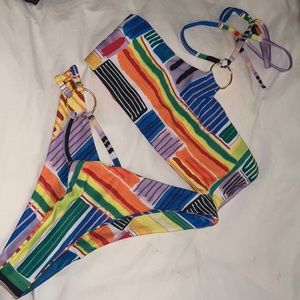 2 piece bathing suite. S